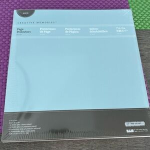 Creative Memories 12x12 Scrapbook Page Protectors New in Package 15 pages